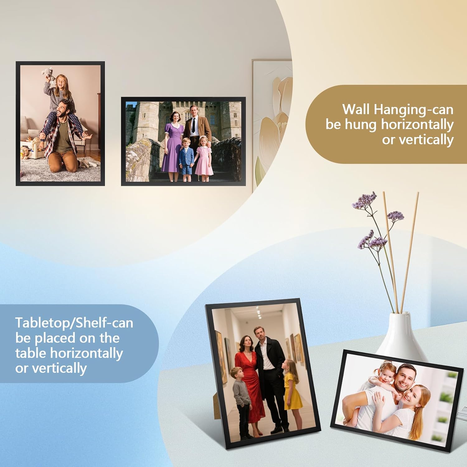 Thumbnail 5 de Cozary Cadre Photo 21x29.7 noir Lot de 3