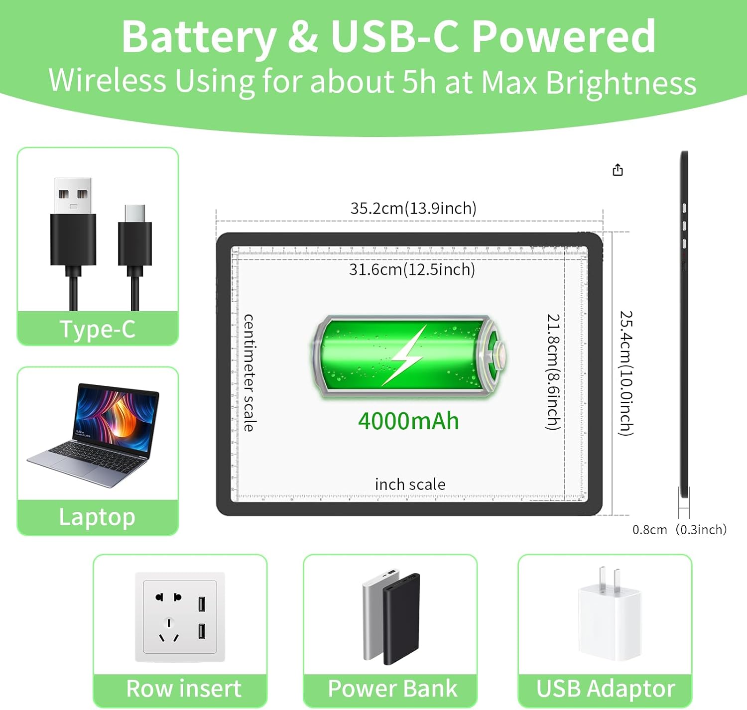 Thumbnail 1 de KOBAIBAN A4 Magnetic Light Box 3-mode 🔆📷