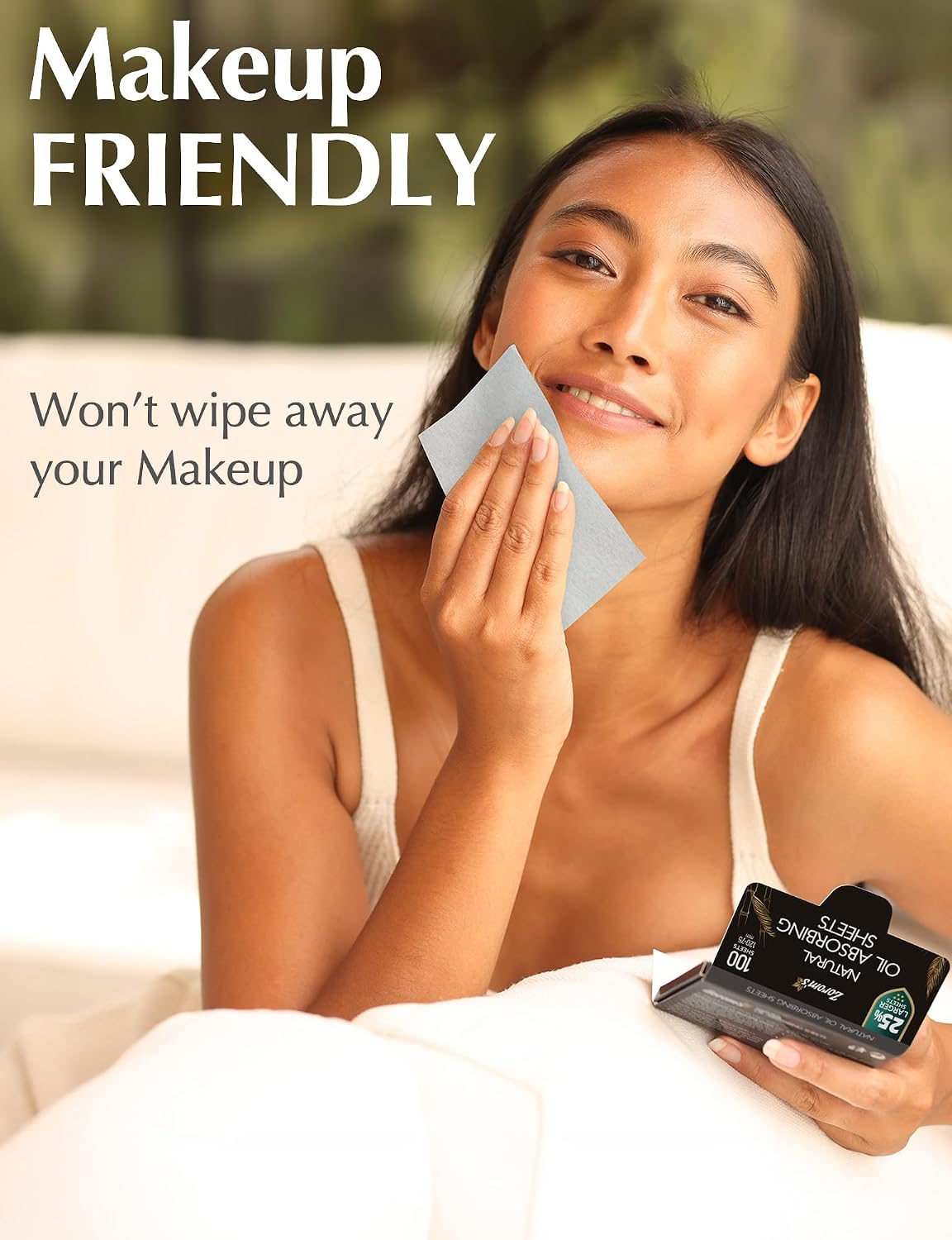 Detalle 2 de Natural Oil Blotting Sheets 3pk — 25% Larger