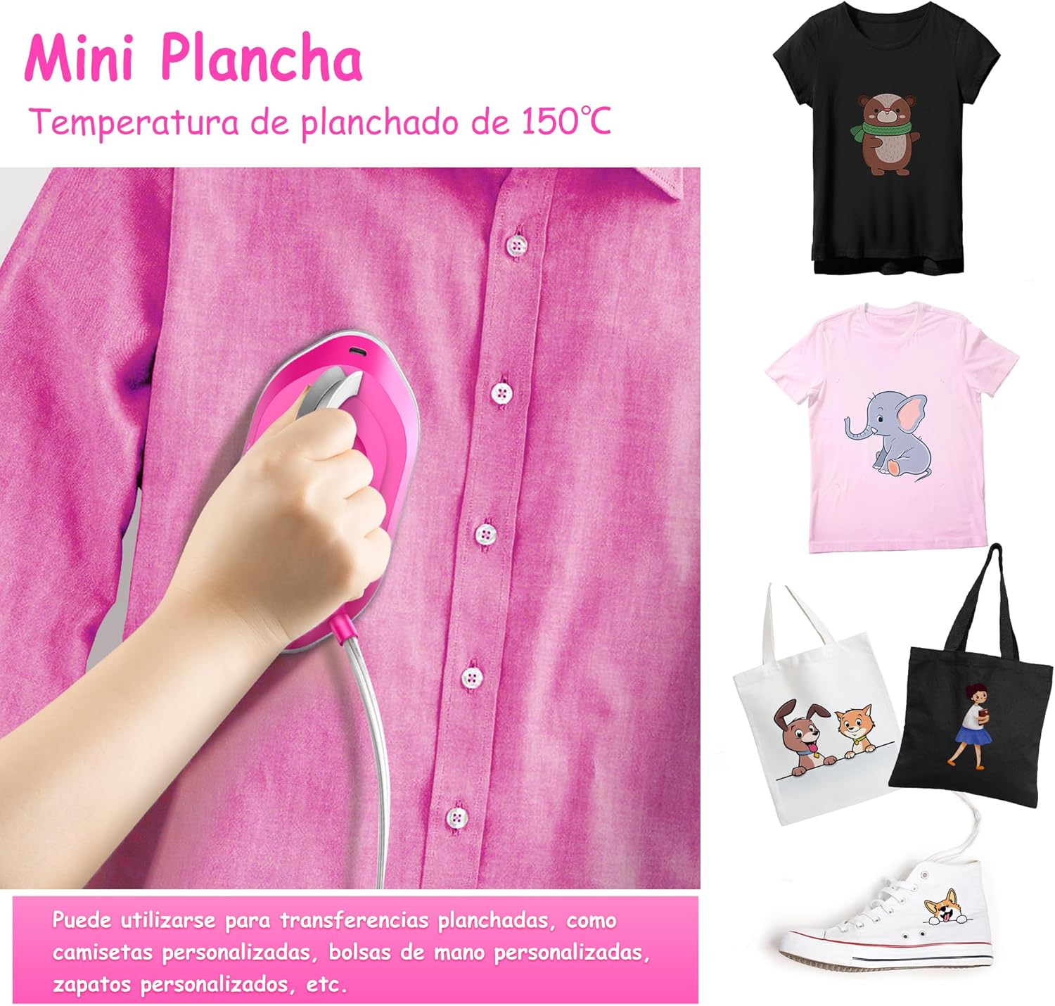 Thumbnail 7 de Newbealer Plancha de Viaje Compacta 100V-240V🧳