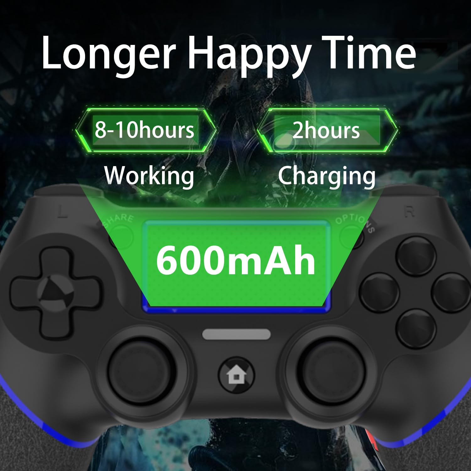 Detalle de SZDILONG Upgraded Wireless Controller for PS4 (PS4/Pro/Slim) and Windows PC
