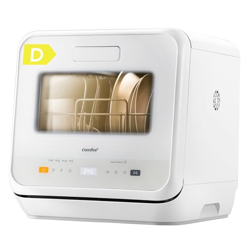 Detalle de COMFEE' Table Top Dishwasher: Compact, no-plumbing countertop solution for singles & couples