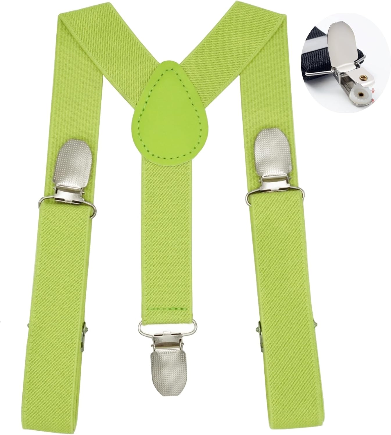 Thumbnail 6 de WannGe Kids Y-Shape Suspenders – Adjustable Comfortable Braces for Boys & Girls