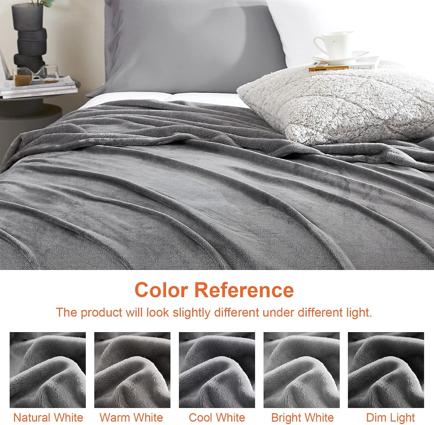 Thumbnail 5 de EHEYCIGA Fleece Blanket 150x200cm