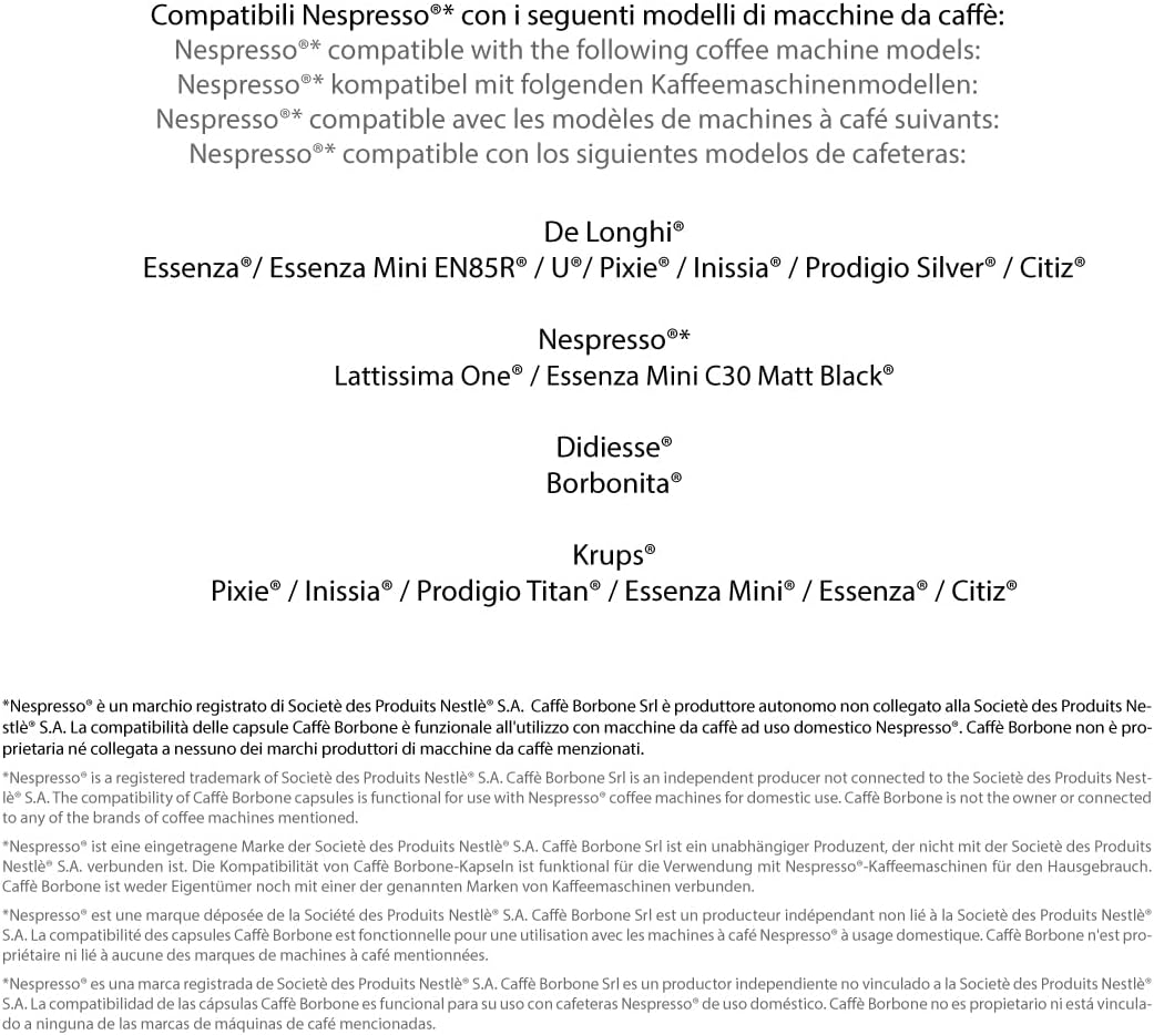 Thumbnail 5 de Caffè Borbone Respresso Café Roja ☕️ 50 Cápsulas para Nespresso