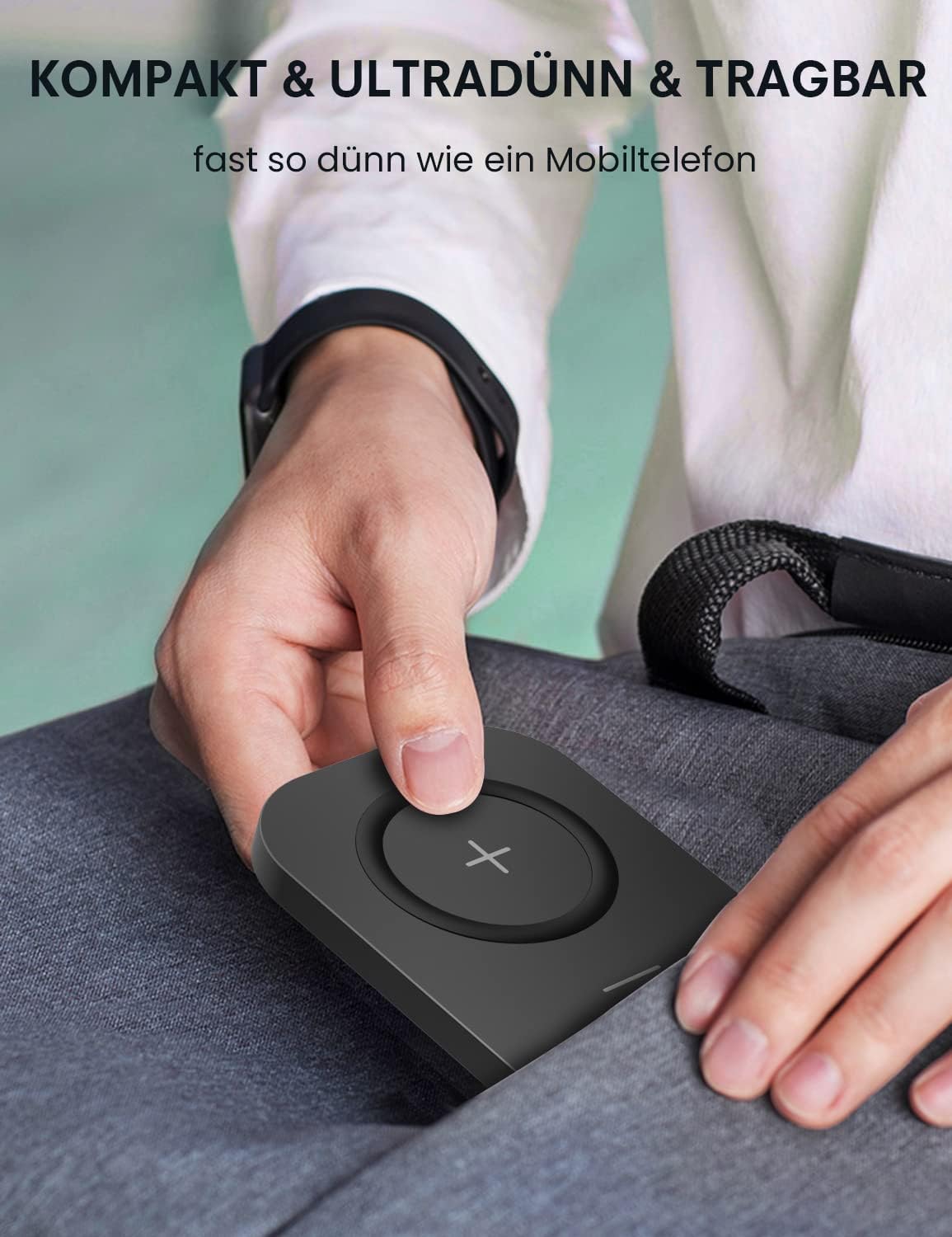 Thumbnail 6 de JoyGeek 2 IN 1 Wireless Charger 15W