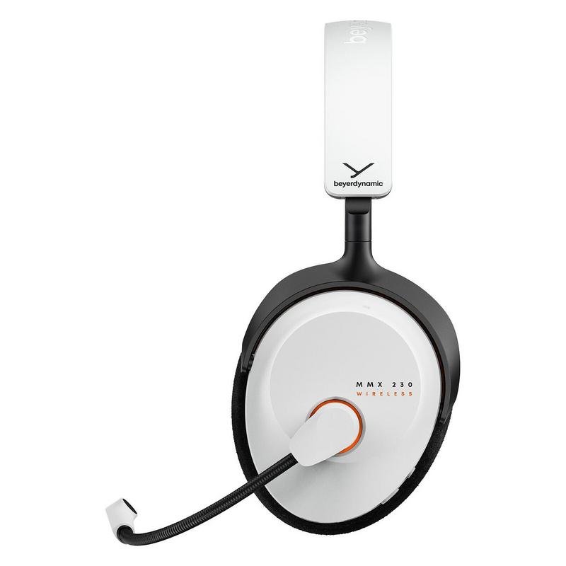 Detalle de Beyerdynamic MMX 230 inalámbricos para gaming: ANC, micrófono extraíble y USB-C