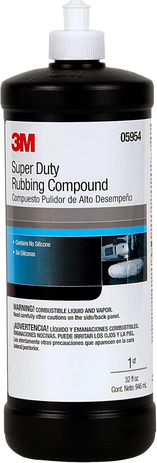 3M Super Duty Rubbing Compound 1 qt 🧽