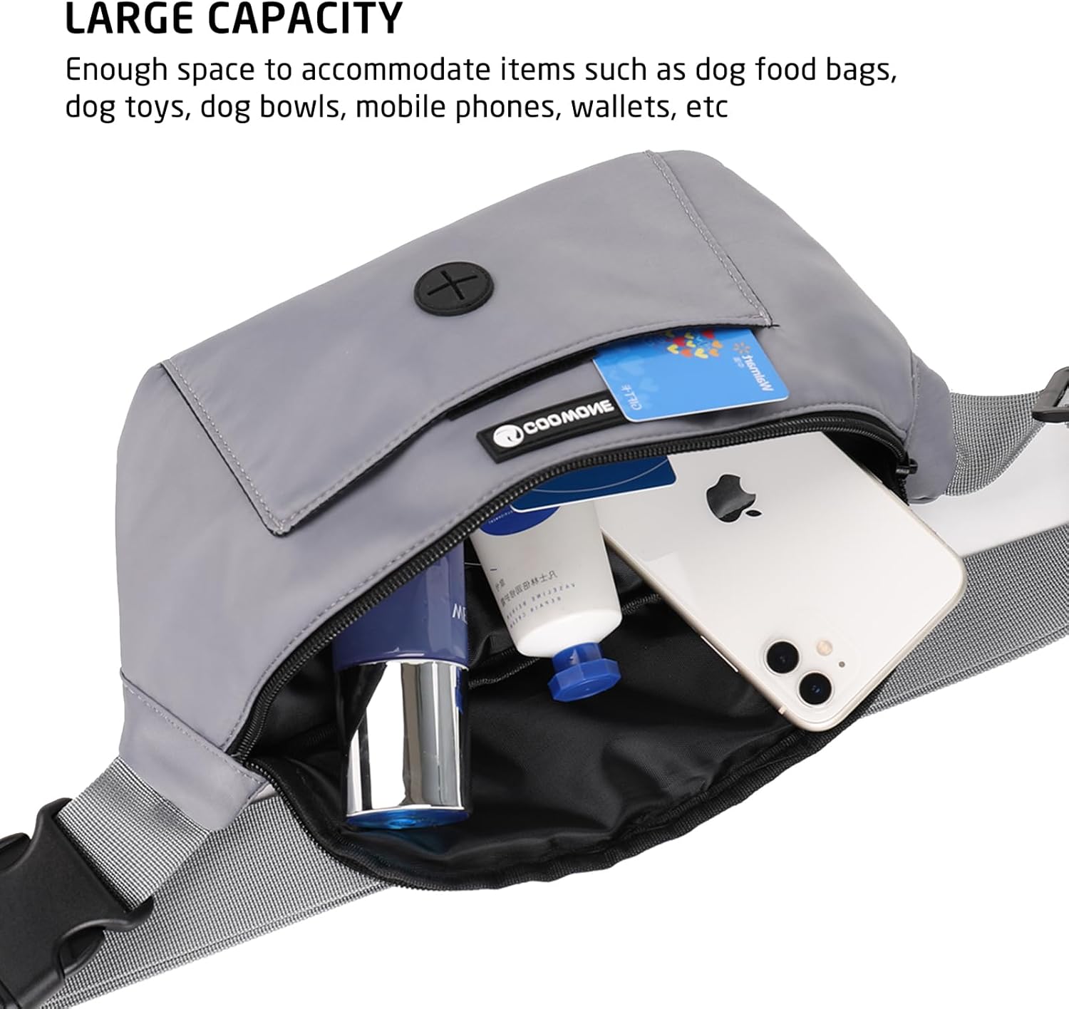 Thumbnail 5 de COOWONE Dog Walking Bag Treat Pouch