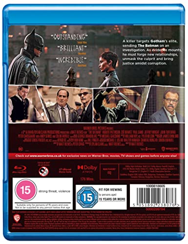 Detalle 1 de THE BATMAN (1 DISC) BD – Warner Bros Blu-ray
