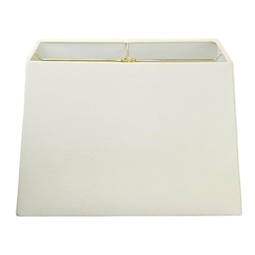 Royal Designs Pantalla rectangular Linen Eggshell 11 cm 🏮