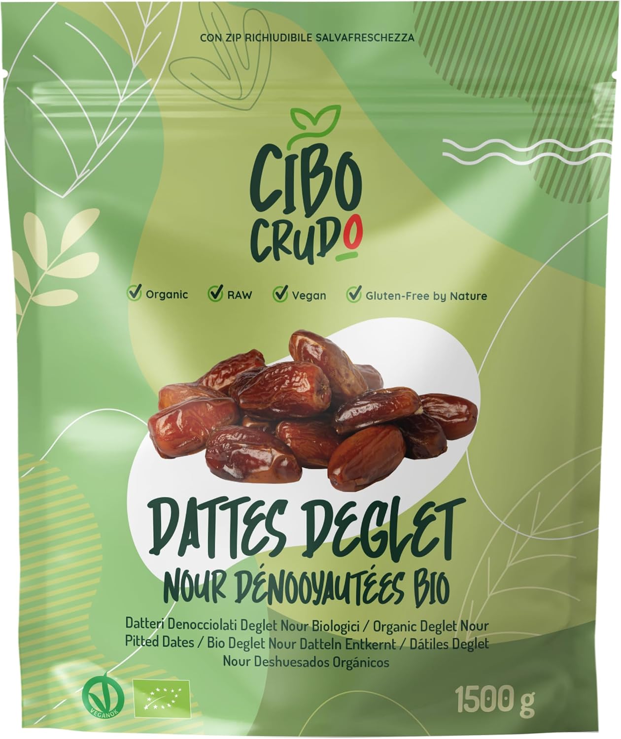 Thumbnail 6 de Dattes Medjool Bio Premium – 1,5 kg, Géantes et Crues, Riches en Fibres