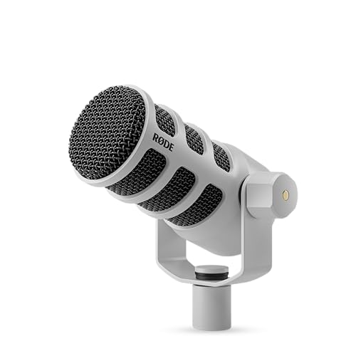 Detalle de RØDE PodMic: Micrófono dinámico para podcast y voz con montura integrada