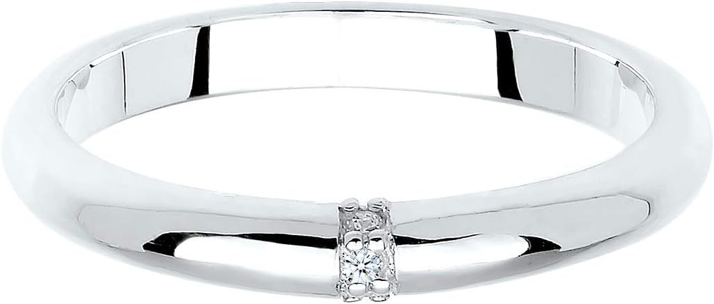 Detalle 2 de Diamore Damen-Ring Klassiker 0,06 ct 💍