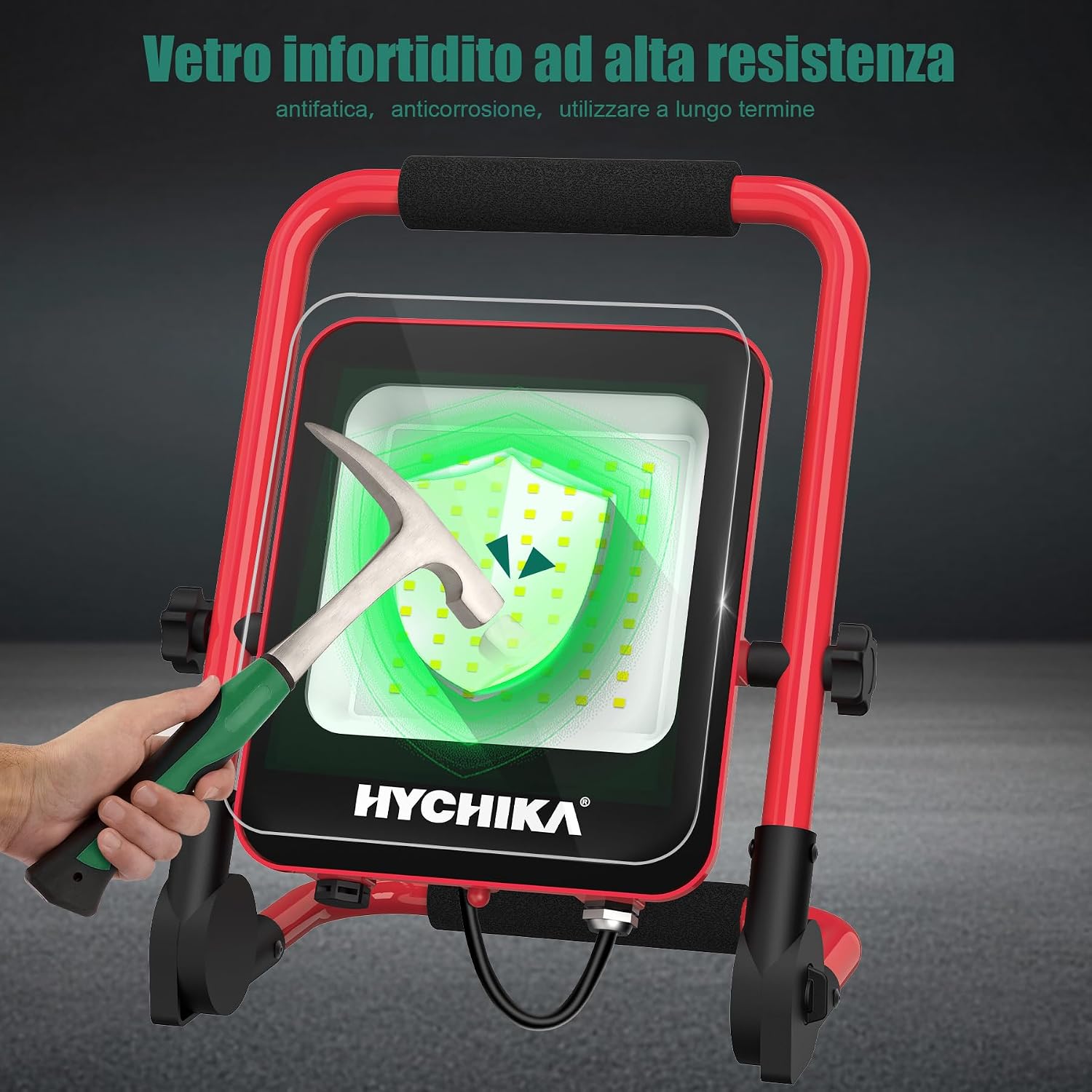 Thumbnail 5 de HYCHIKA Faretto da cantiere 50W, 5.500 lm IP65 🛠