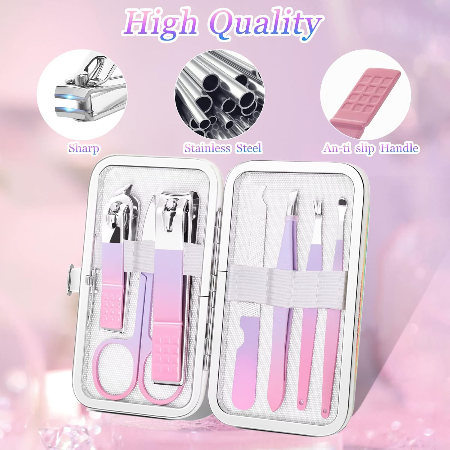 Thumbnail 6 de Manicure Set 7‑in‑1 Stainless Steel Clippers