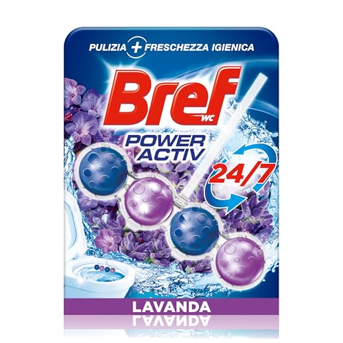 Detalle de Bref WC Power Activ Lavanda: Detergente WC profumato in confezioni da 10 pezzi