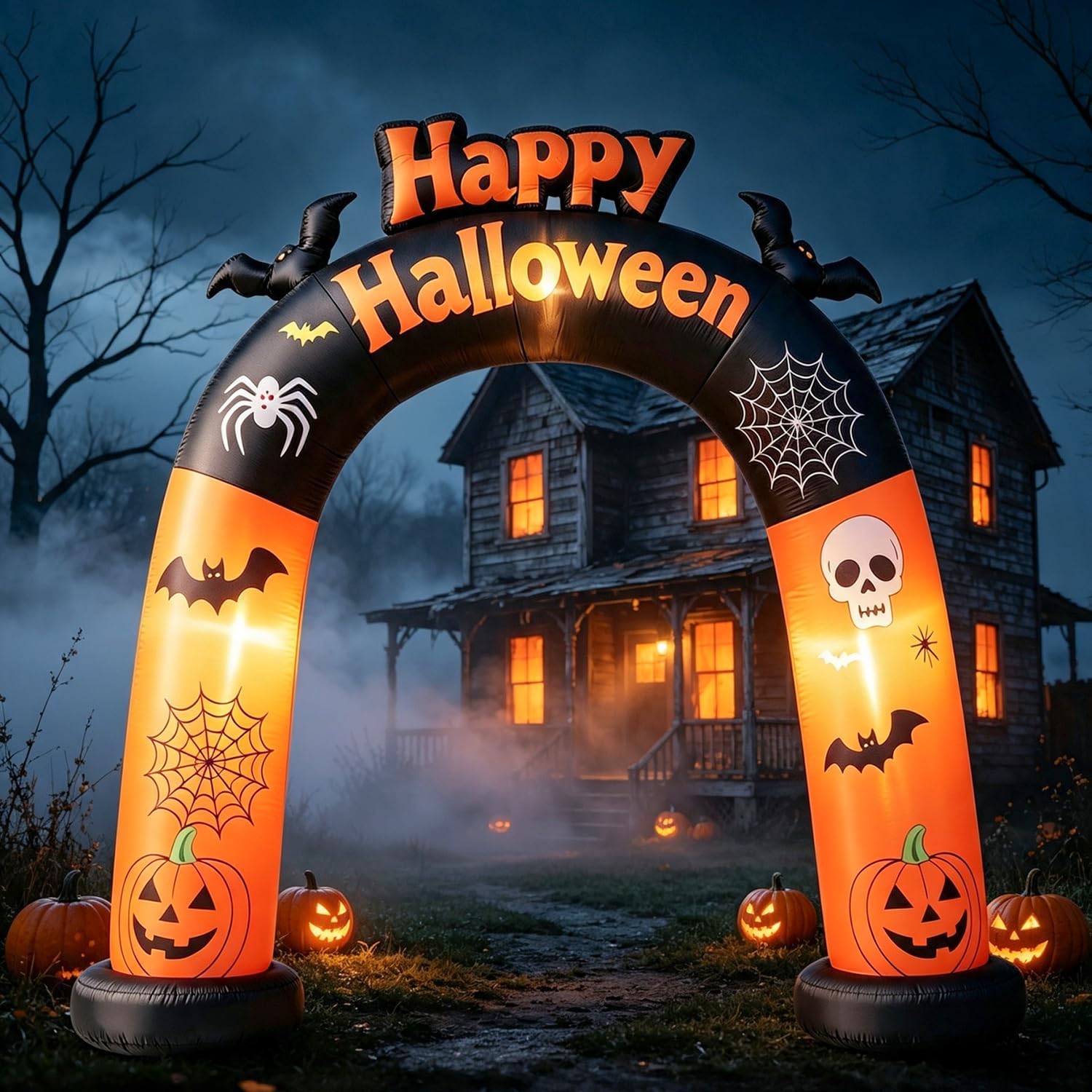 Detalle de DomKom Halloween Inflatable Arch 8FT