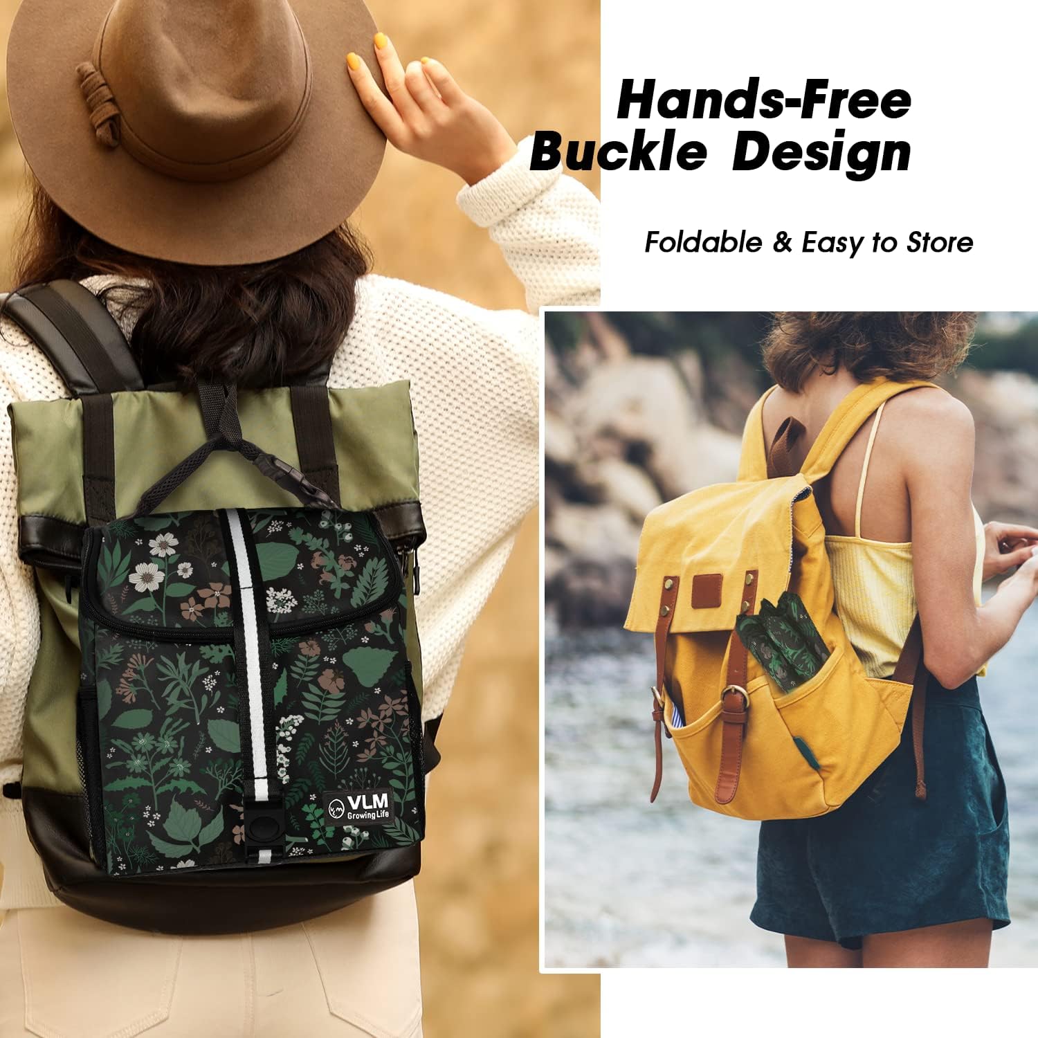 Thumbnail 3 de VLM Insulated Lunch Box for Women — Waterproof Lunch Tote Bag with Adjustable Shoulder Strap