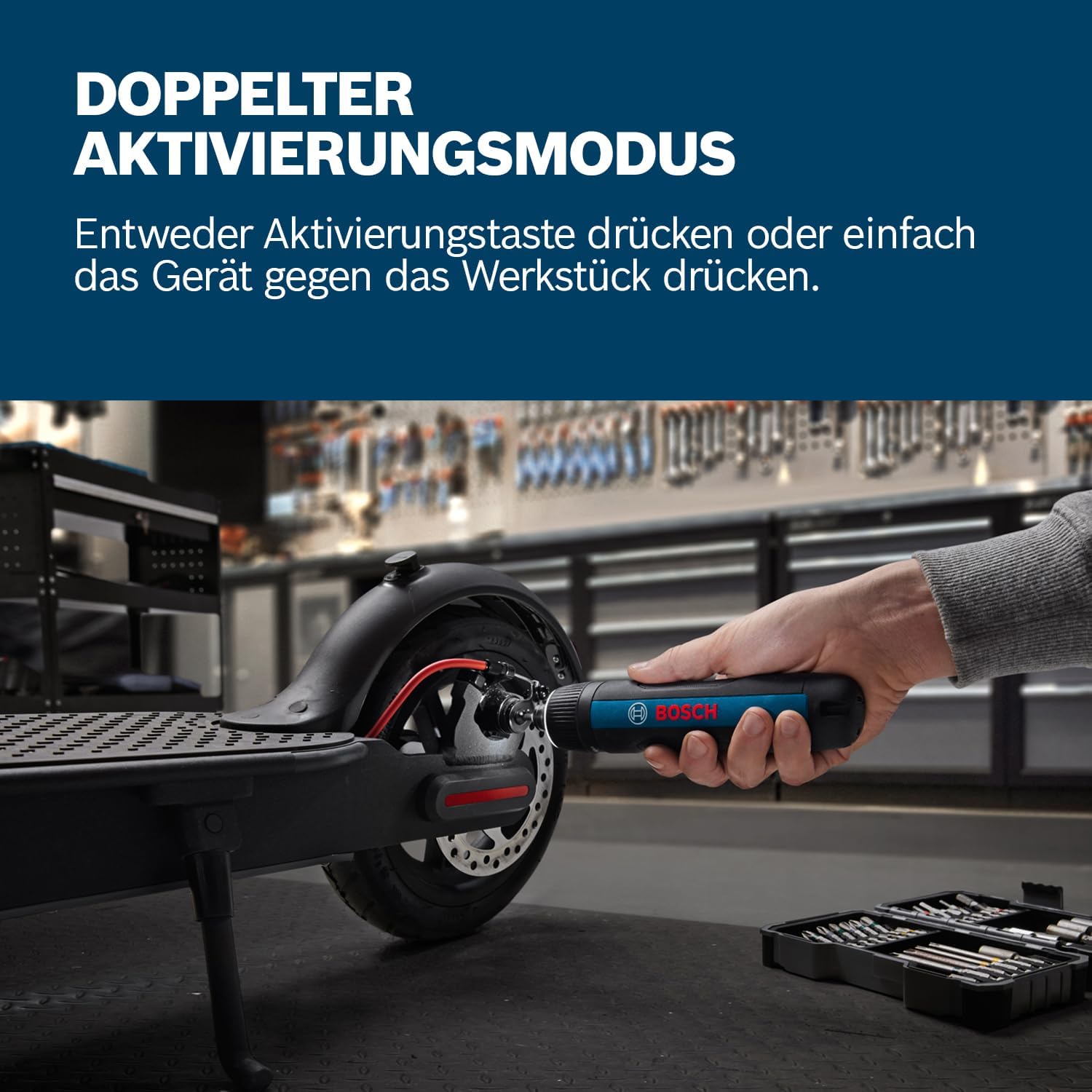 Thumbnail 2 de Bosch Professional Akku-Schrauber Bosch GO 3 inkl. 8-teiligem Bit-Set und Mini-Koffer