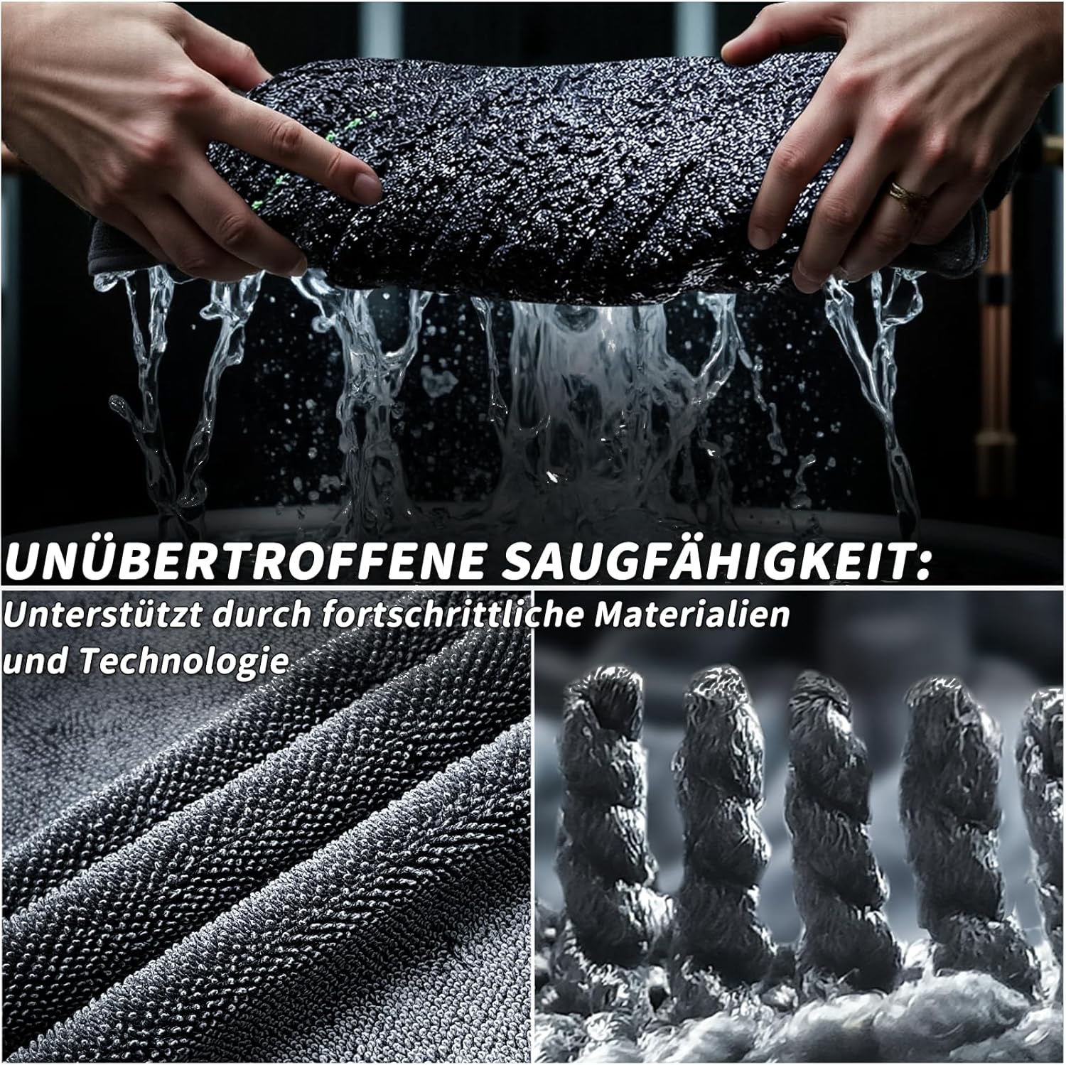 Thumbnail 5 de Autreykorn Trockentuch 90x60 cm Mikrofasertuch