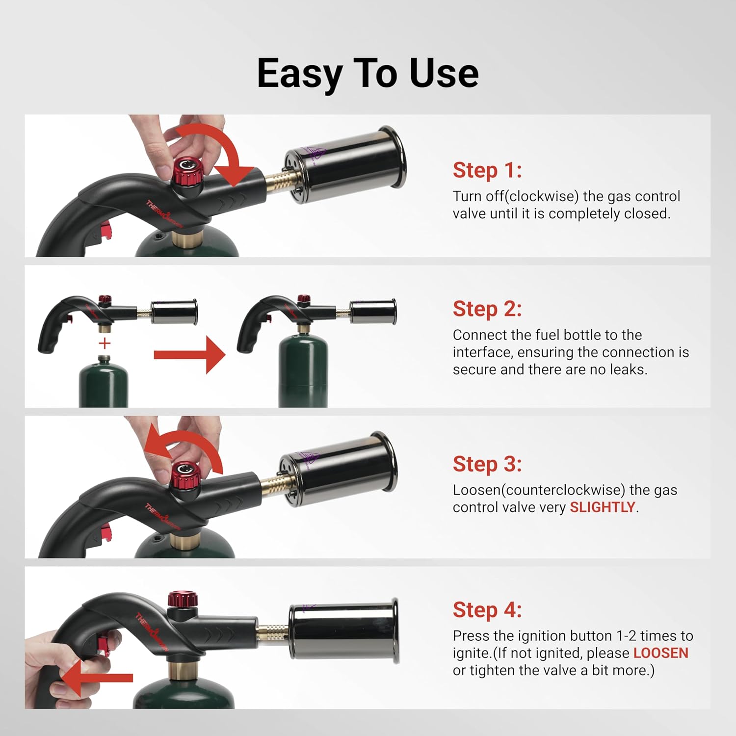 Thumbnail 6 de ThermoMaven Powerful Propane Torch 1800°C 🔥