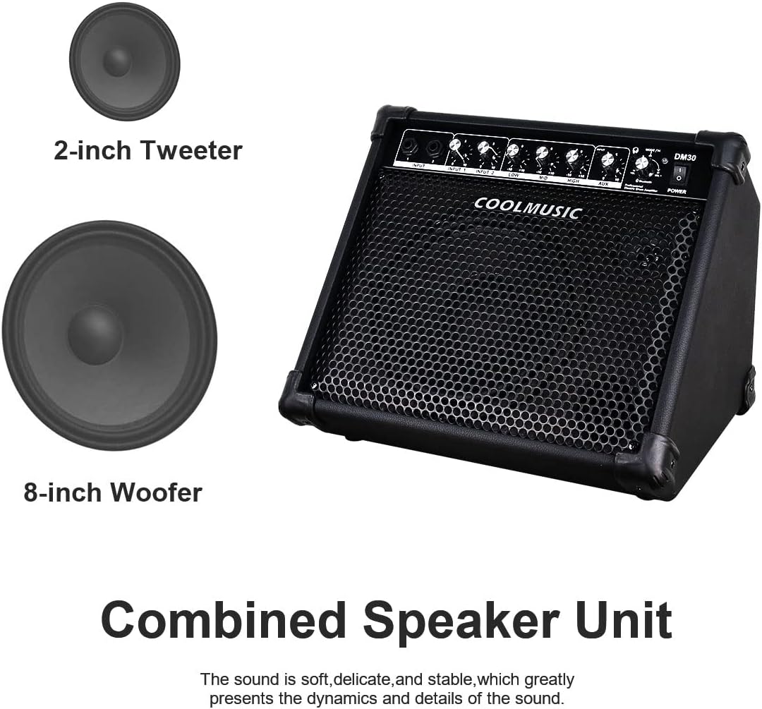 Thumbnail 2 de Coolmusic DM30 30W Drum Amplifier