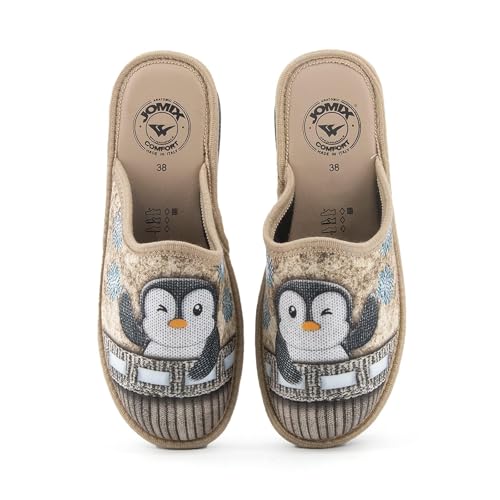 Detalle 2 de JOMIX chaussons femme talon compensĂ© đ·
