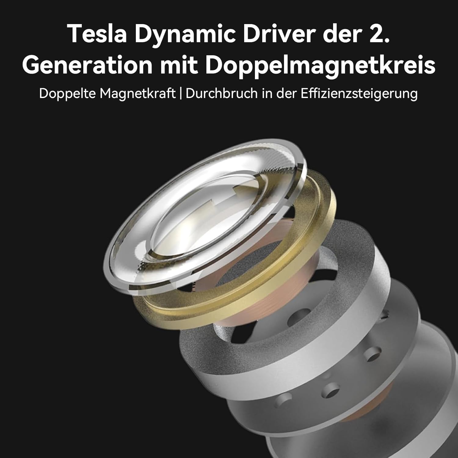 Thumbnail 2 de Yinyoo KZ ZS10 Pro kabelgebundene In-Ear Monitor Kopfhörer (Hybrid 4BA+1DD, 3,5-mm, 2-Pin)