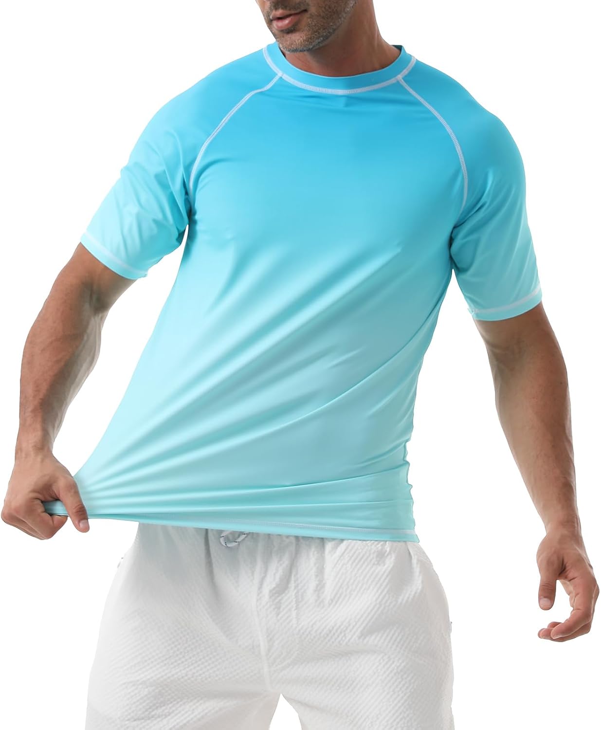 Thumbnail 3 de Mens rash vest swim top UPF 50+