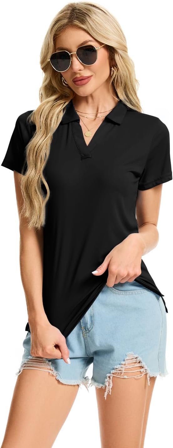 Thumbnail 2 de Women’s Short-Sleeve Quick-Dry Polo Shirt with UPF 50+ Sun Protection (UPF 50+)