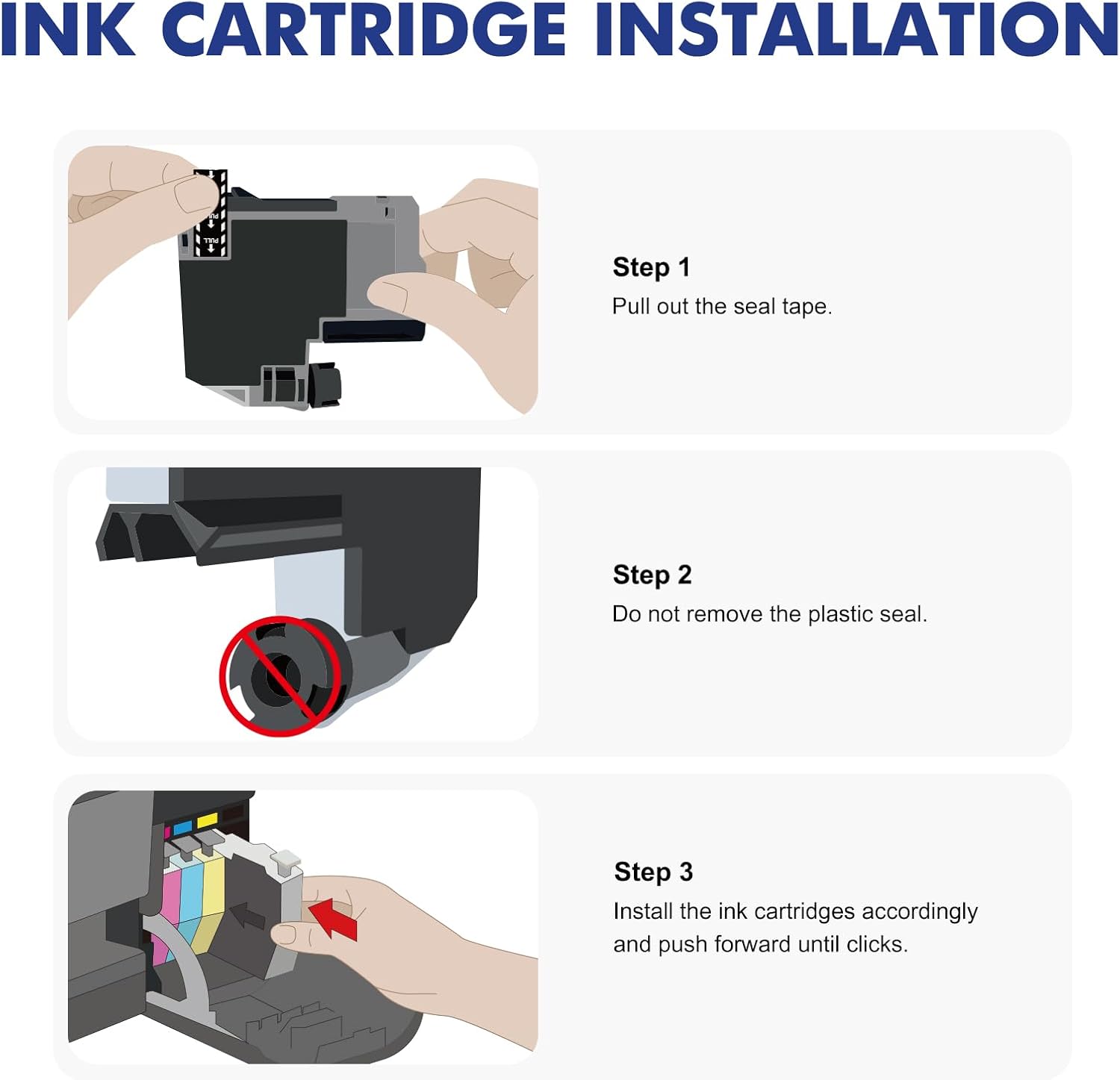 Detalle 2 de LC501XL Compatible Ink Cartridges, 5-Pack