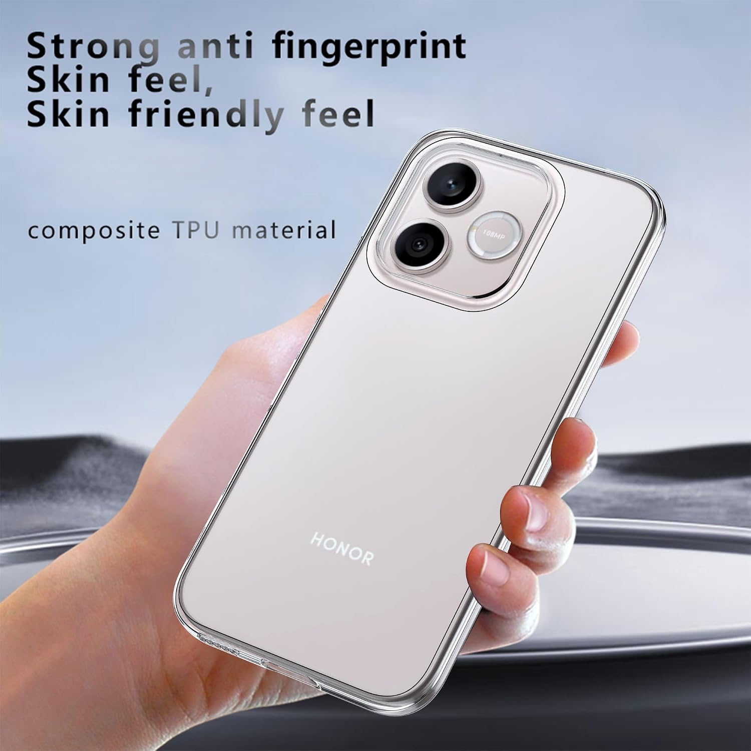 Detalle de Lemxiee Case für Honor 600 Lite inklusive 2 Schutzfolien – TPU Hülle und Displayschutz
