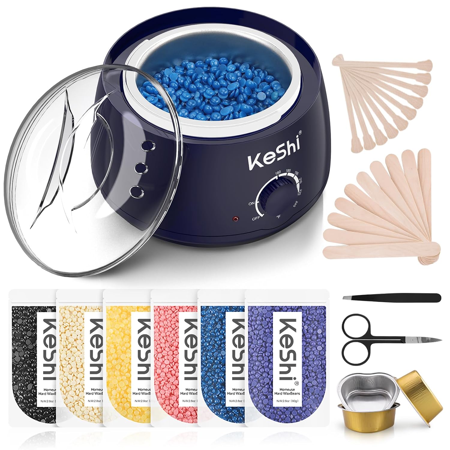 Detalle de KeShi Waxing Kit 500 mL