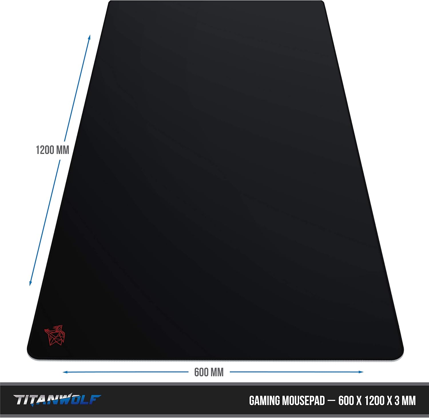 Thumbnail 1 de Titanwolf Übergröße Mauspad 1200×600 mm 🖱