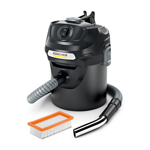 Detalle de KÄRCHER Aspirateur Cendres et Poussières AD 2 – 600 W, cuve métal 14 L