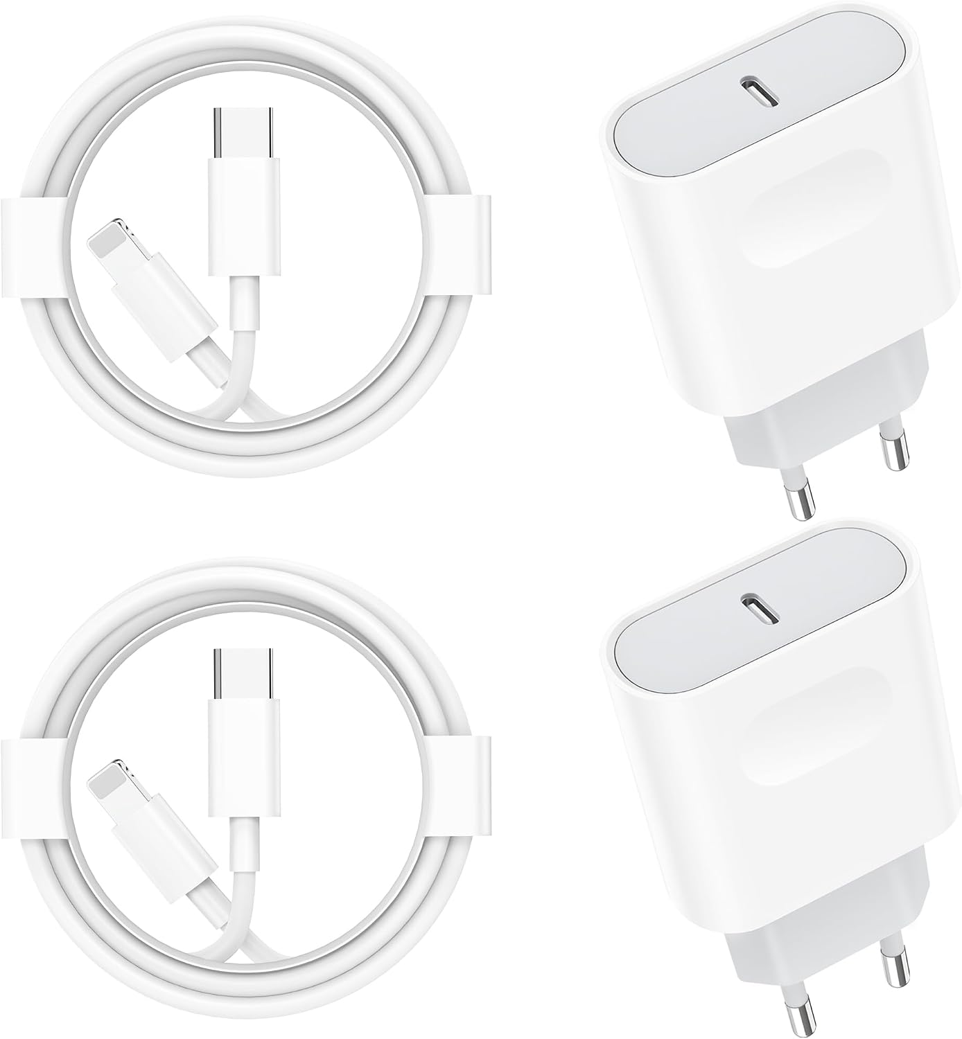 Detalle de Chargeur rapide Wsehnga 20W pour iPhone 14 14 Pro ⚡