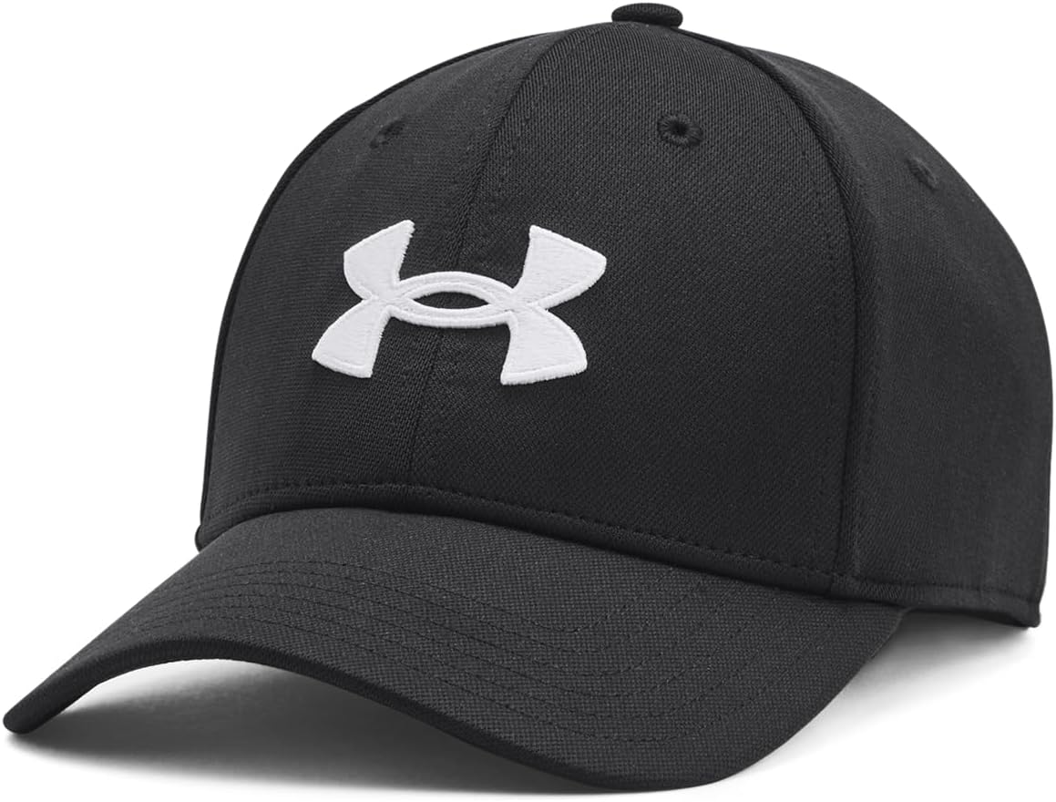 Detalle de Under Armour Blitzing Low Stretch Fit Cap – Black / White (M/L)