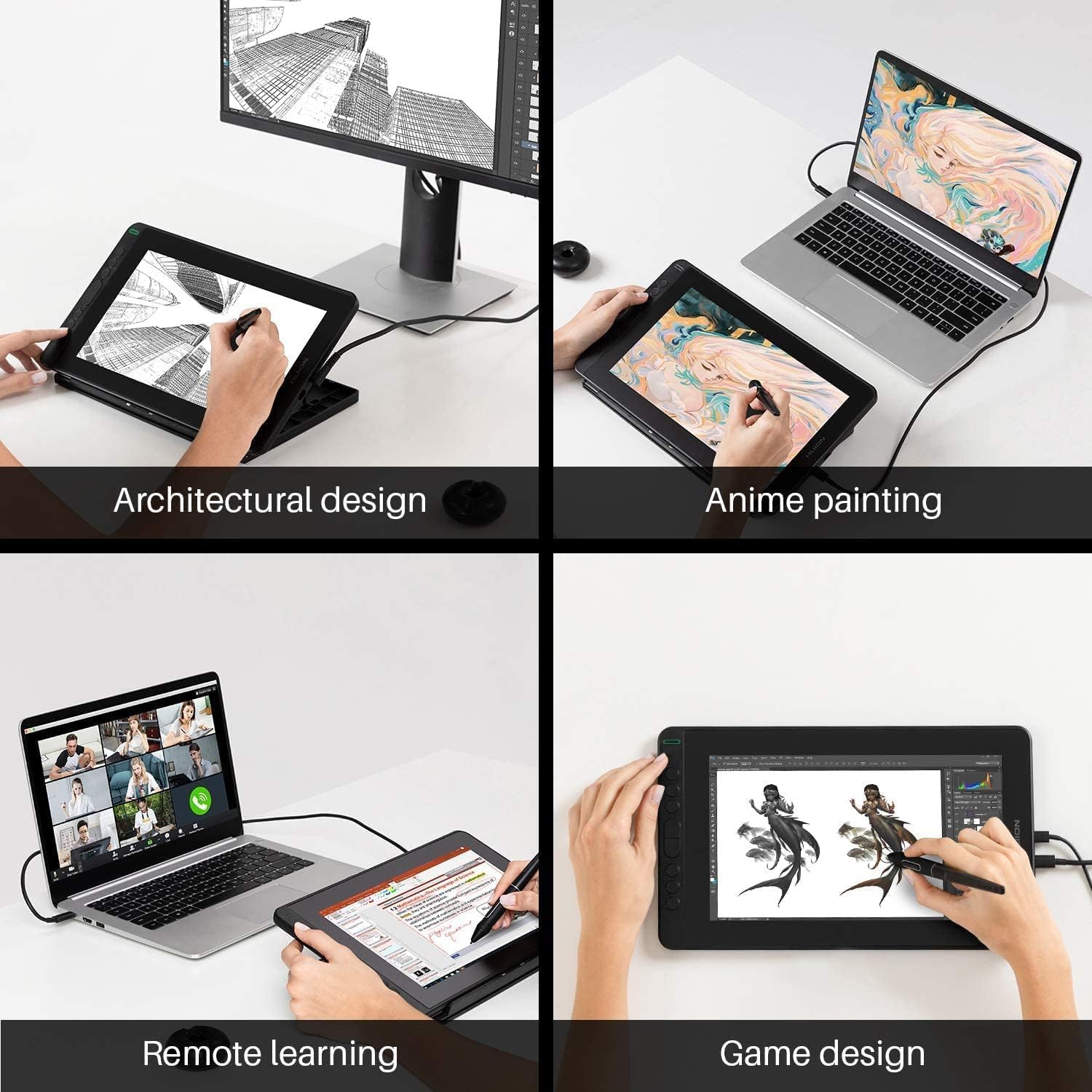 Thumbnail 5 de HUION Kamvas 12 11.6-Inch Graphic Tablet with Adjustable Stand