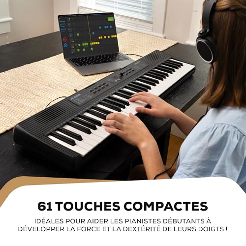 Detalle de Alesis Melody 61 MK4: Clavier piano 61 touches avec accessoires