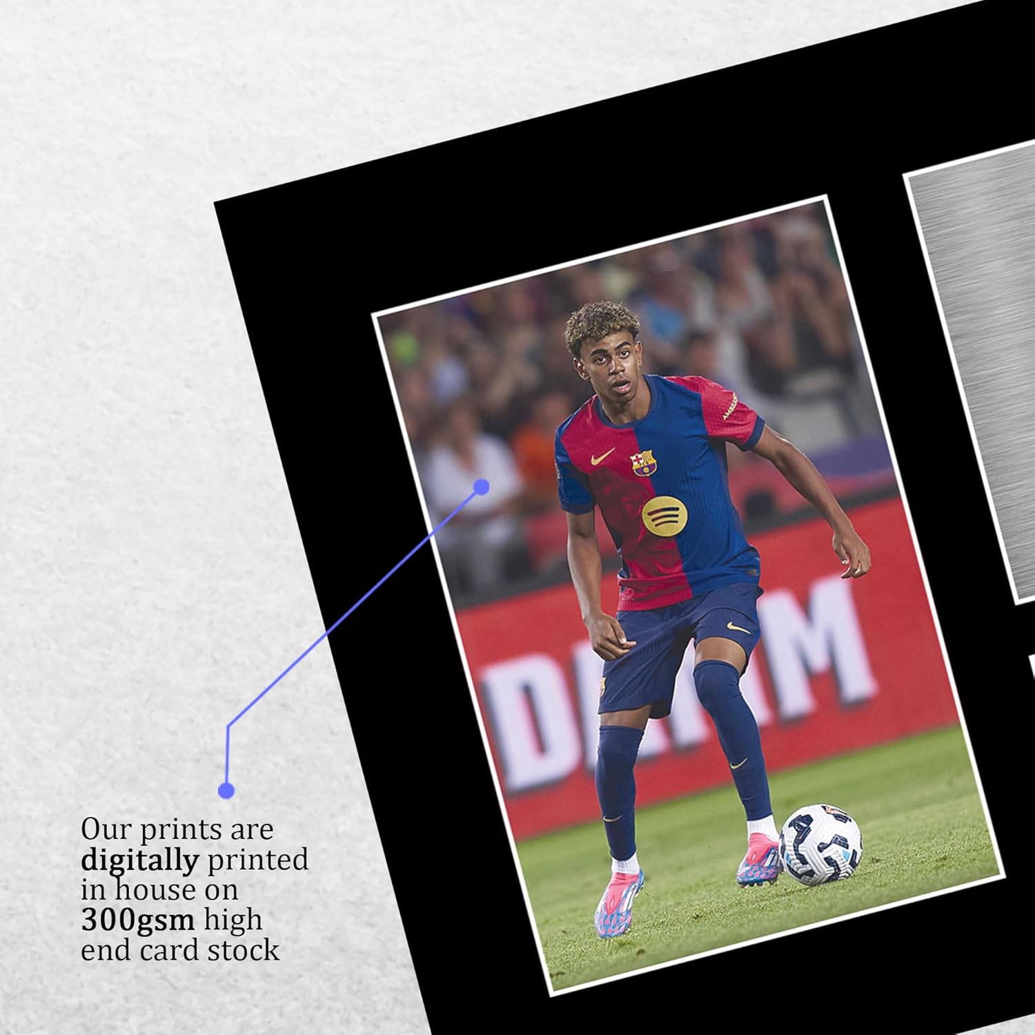 Thumbnail 3 de HWC Trading Lamine Yamal Barcelona Gifts printed signed autograph picture (A4)