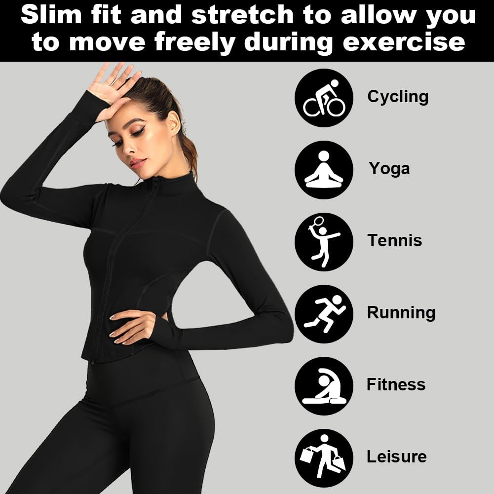 Thumbnail 6 de flintronic Veste de sport femme, haut respirant