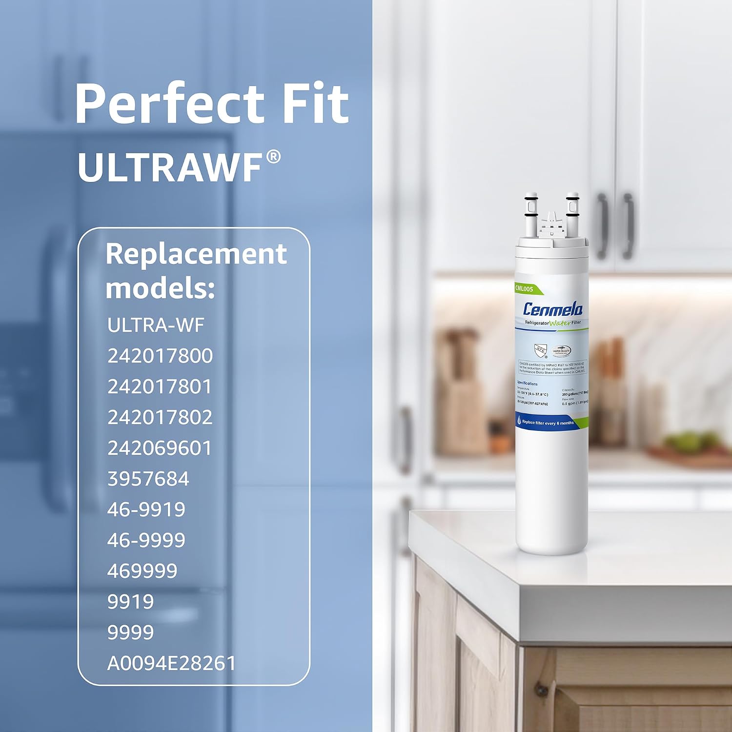 Thumbnail 2 de Compatible Refrigerator Water Filter, 3-Pack