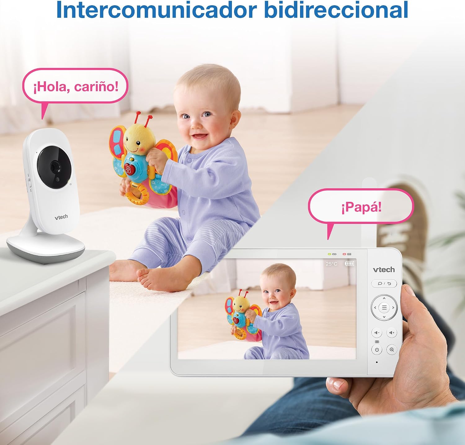 Thumbnail 4 de VTech 819 MAX vigilabebés con pantalla 7