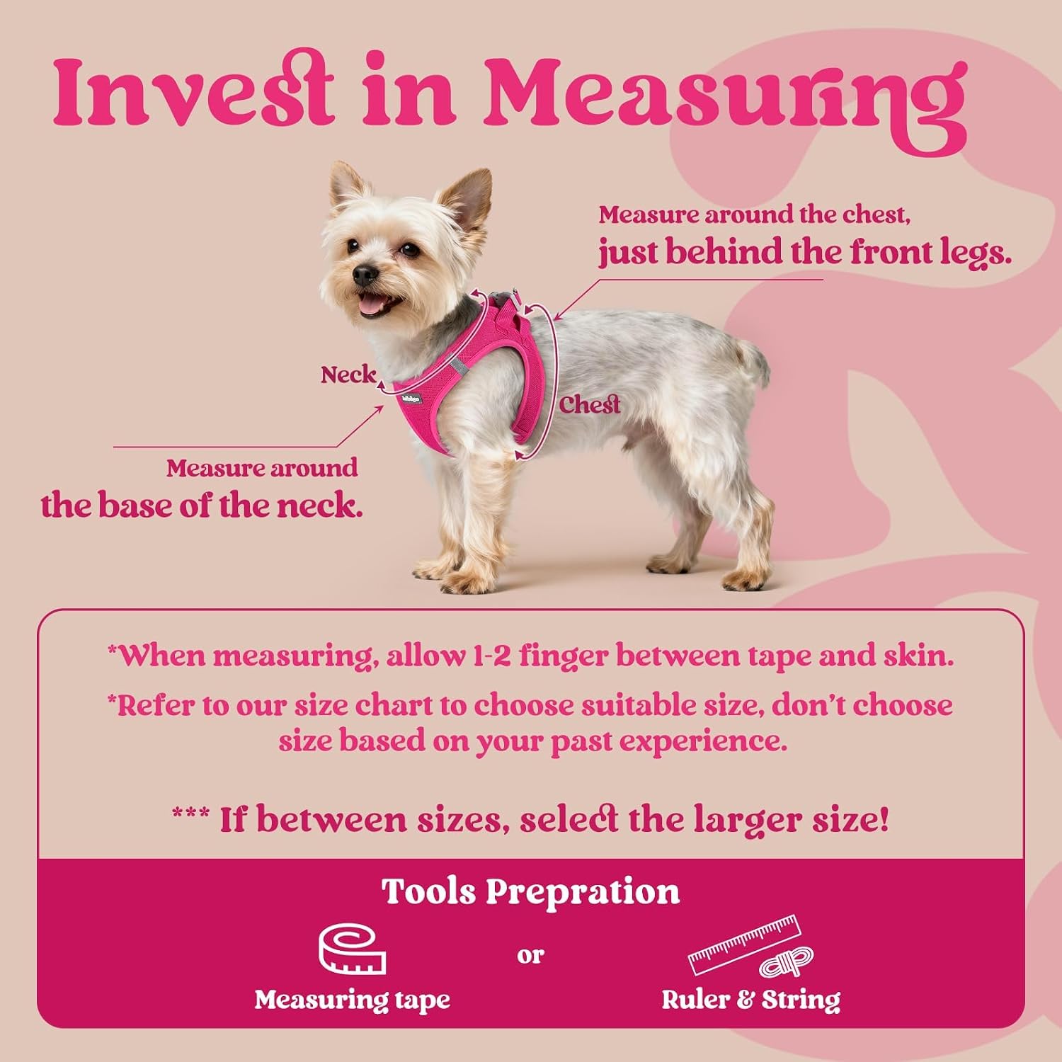 Thumbnail 1 de rabbitgoo Dog Harness Small Dog S