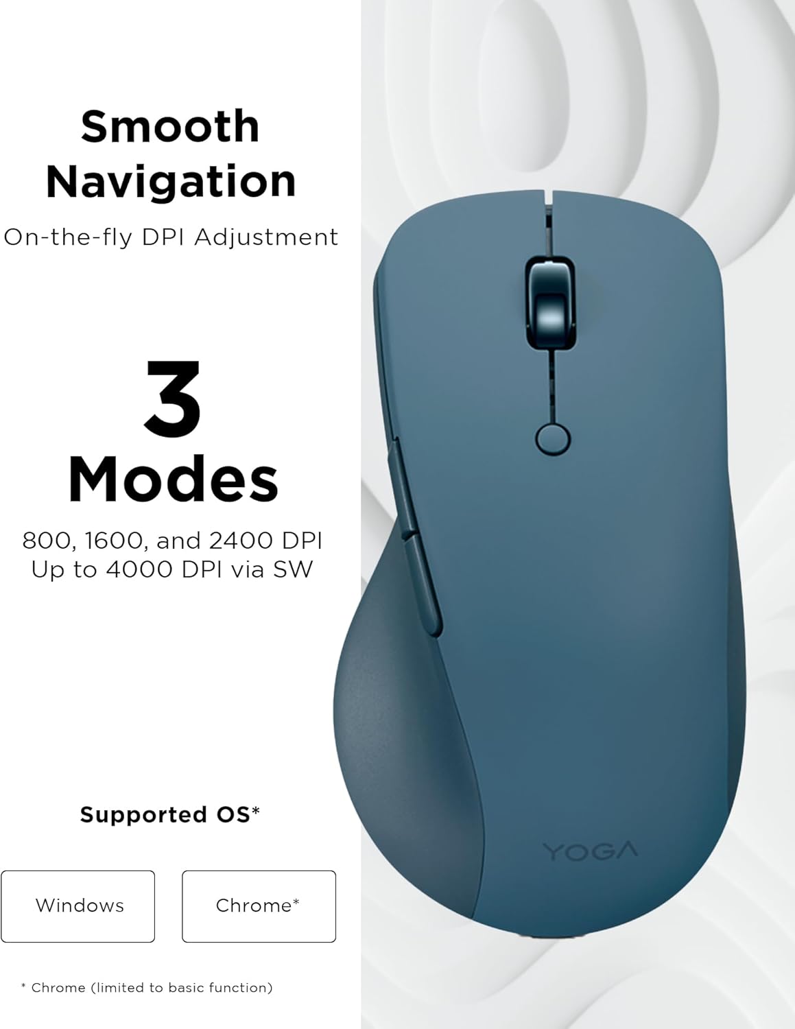 Detalle 1 de Lenovo Bluetooth Mouse