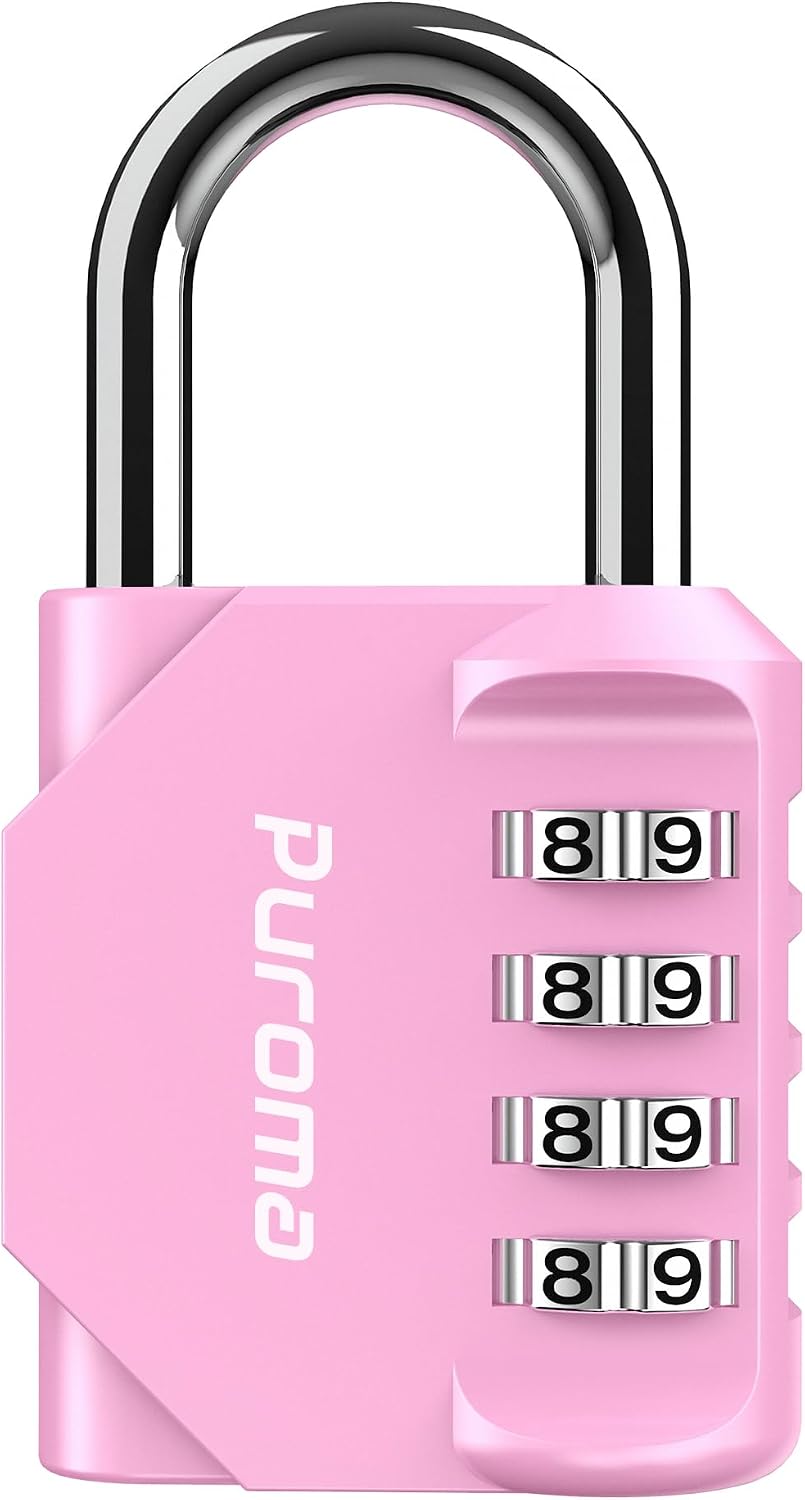 Detalle de Puroma Combination Padlock, 4-Digit