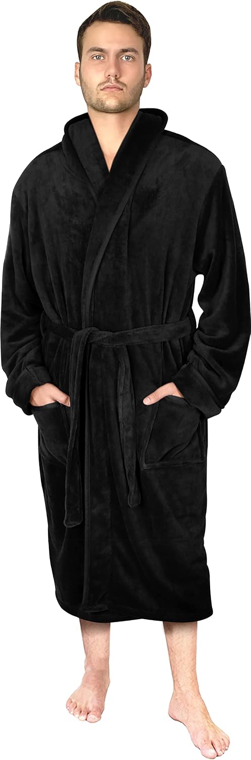 Thumbnail 6 de NY Threads Robe de chambre à capuche pour hommes