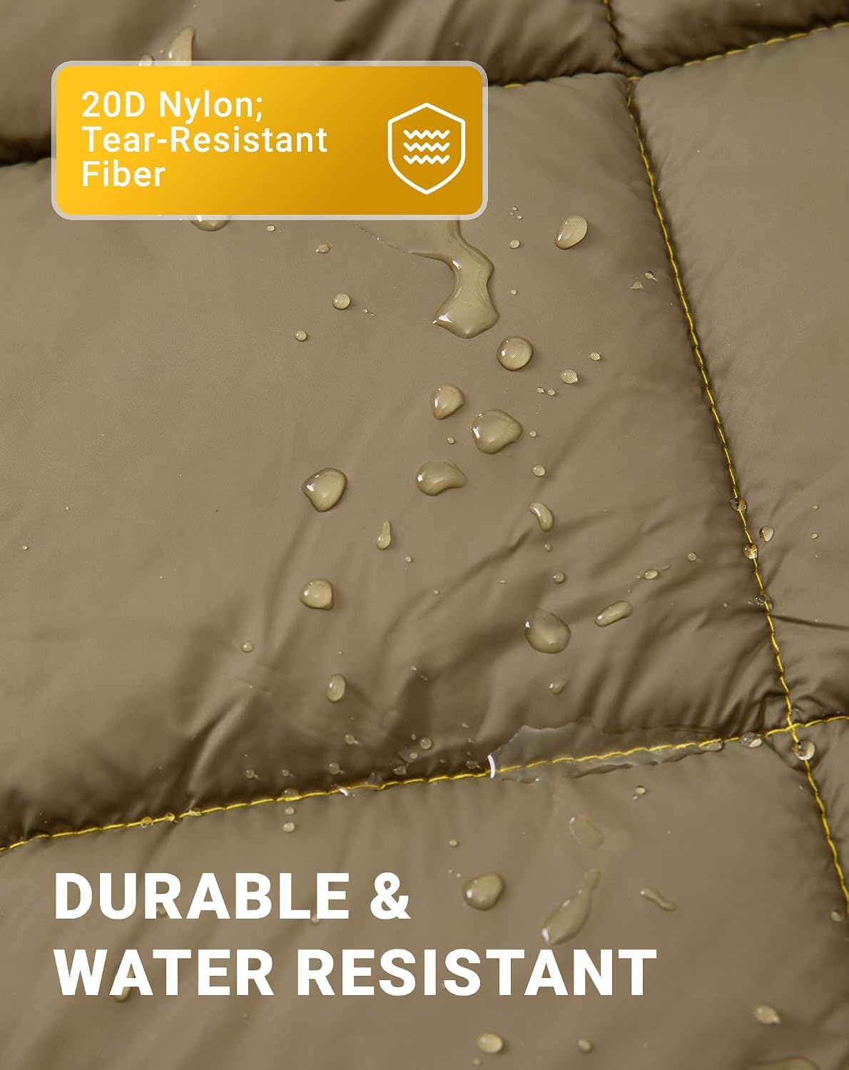 Detalle de KingCamp Camping Blanket 20D Nylon