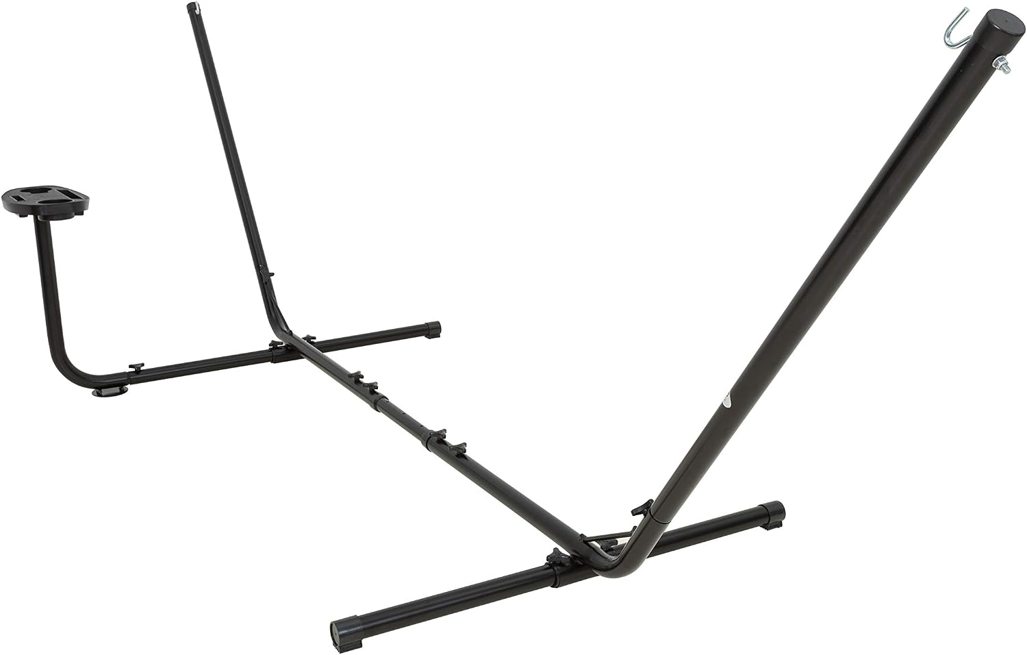 Detalle de VITA5 5437346 hangmatstandaard met tafel, verstelbaar stalen frame